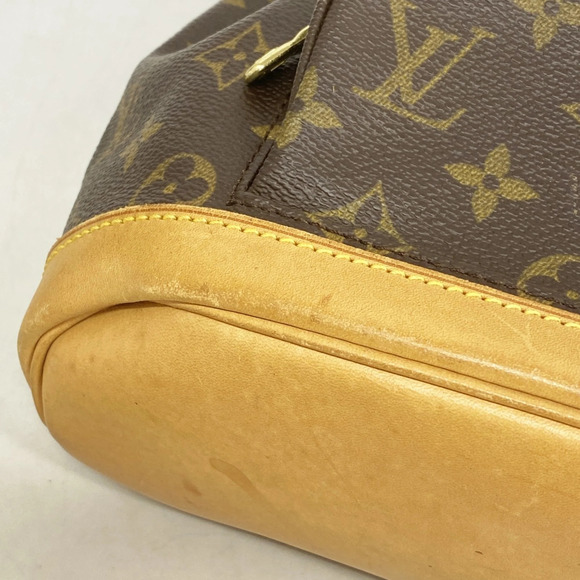 LOUIS VUITTON Authentic Brown Monogram Backpack main image 10